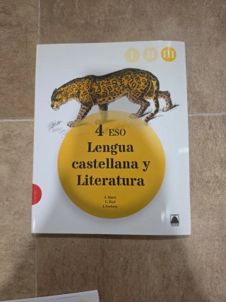 Lengua castellana y literatura, 4 ESO
