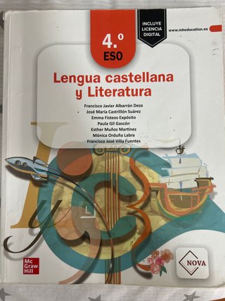 Lengua castellana y Literatura 4o ESO