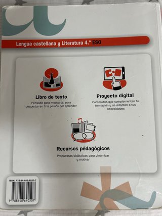 Lengua castellana y Literatura 4o ESO