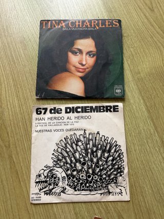 8 Discos vinilos Single EP
