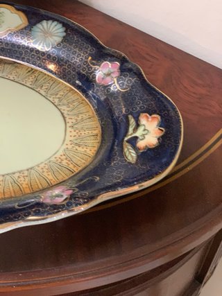 Sopera de porcelana estilo satsuma