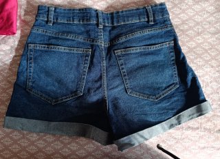 Pantalón corto vaquero