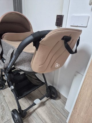Carrito BeCool Outback marrón y gris