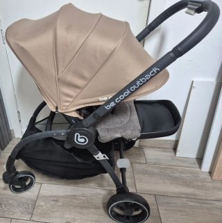 Carrito BeCool Outback marrón y gris