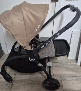 Carrito BeCool Outback marrón y gris