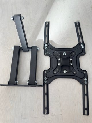 Soporte TV Pared Brazo Articulado Negro