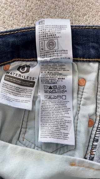 Pantalón Levi's 512 Azul