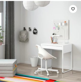 Escritorio Mike Ikea Blanco 73 x 50