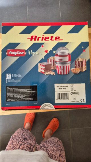 Máquina de Palomitas Ariete Party Time