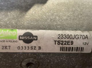 Motor arranque 23300jg70a nissan qashqai j10 57470