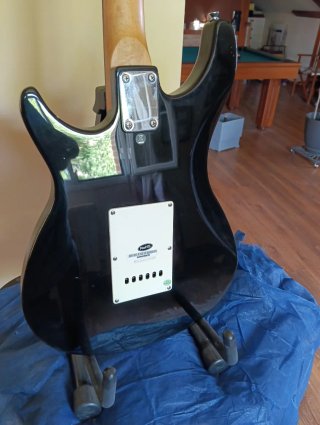 Guitarra Eléctrica Negra