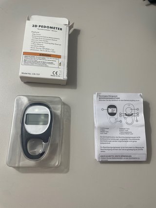 Podómetro 3D Sensor Acelerómetro