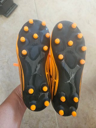 Botas de fútbol Puma Naranja Talla EU 32