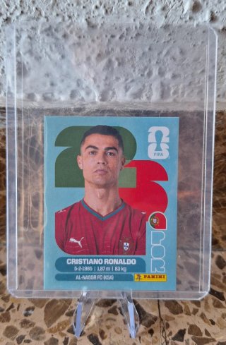Cromo Cristiano Ronaldo FIFA Panini mundial 2026