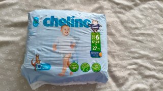 Paquete de pañales Chelino Talla 6
