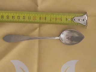 Juego 6 Cucharas Gallo Bañadas Plata