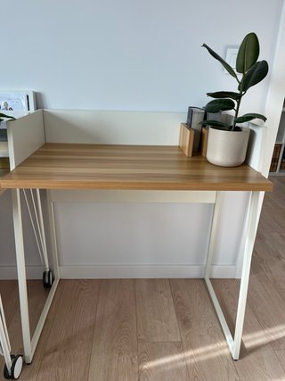Escritorio Yneh Sklum Madera y Acero