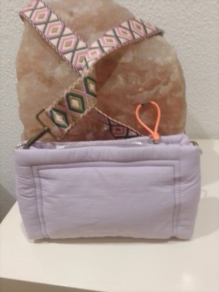 Bolso Parfois Lila Acolchado