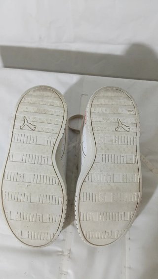 Sneakers Puma bambina bianche