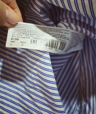 Camisa de mujer