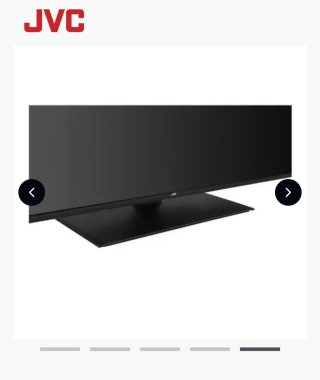 TV JVC 55 QLED Smart TV Nueva