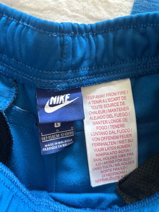 Pantalón chándal Nike azul talla 12/13 años