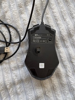 Ratón Gaming Conexión USB con iluminación RGB