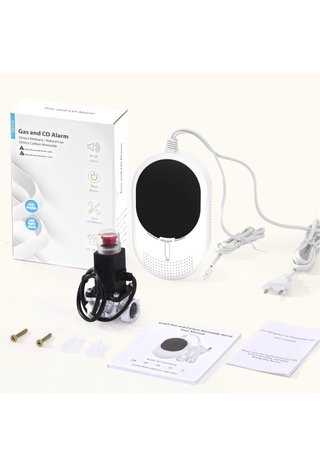 PHYSEN WiFi Detector de Gas y Monóxido de Carbono,