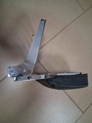 Respaldo Harley Davidson Negro Cromado