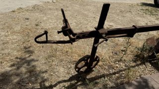 Arado antiguo de labranza