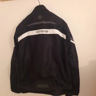 Chaqueta Moto Hombre Negra y Gris Onboard talla 3X