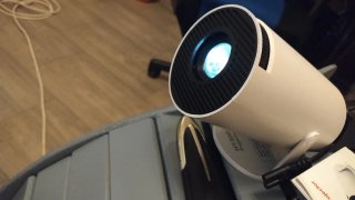 Videoproiettore Android 1080p Bianco