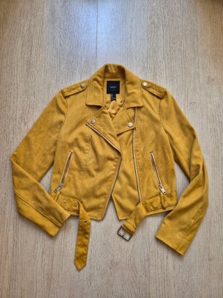 Cazadora biker efecto ante