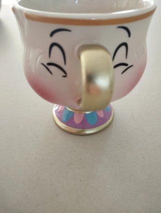 Taza Chip Bella y Bestia cerámica