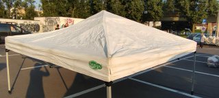 Gazebo 3x3 bianco