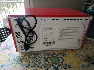 Microondas Cecotec Retro Rojo 700W
