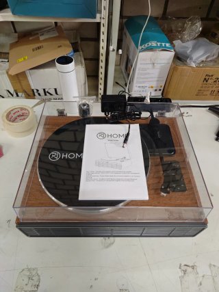 Tocadiscos HOME Bluetooth Madera