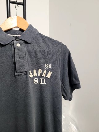 Superdry Polo Gris Talla XL