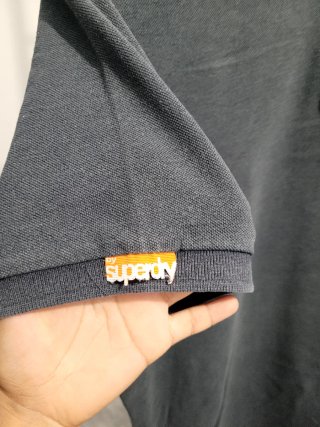 Superdry Polo Gris Talla XL