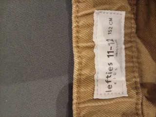 Pantalón corto niño marrón