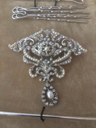 Aderezo Fallera Plata Niña