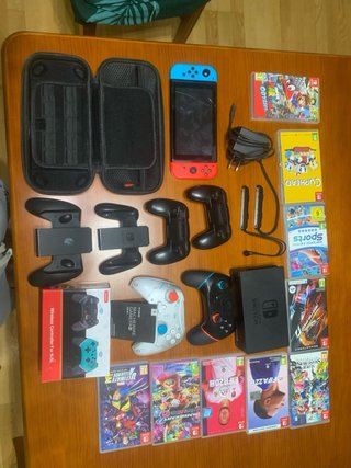 Nintendo Switch: Mandos y Juegos