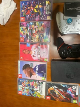 Nintendo Switch: Mandos y Juegos