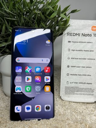 Xiaomi Redmi Note 15 5G Negro