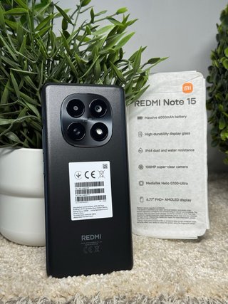 Xiaomi Redmi Note 15 5G Negro