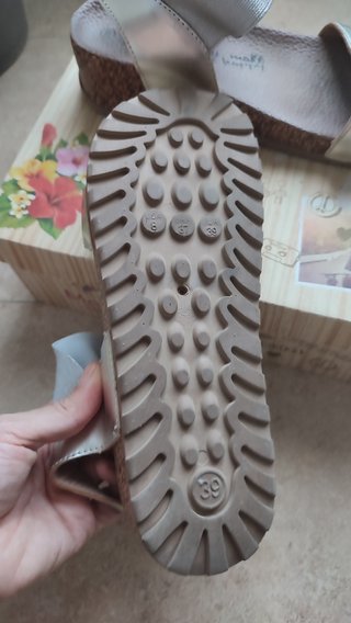 Sandalias Xti Plateadas Talla 39