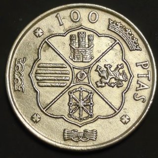 Moneda 100 Ptas 1966*66,*67,*68.