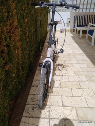 Bicicleta plegable WEED casi sin uso