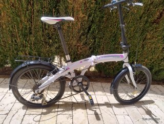Bicicleta plegable WEED casi sin uso
