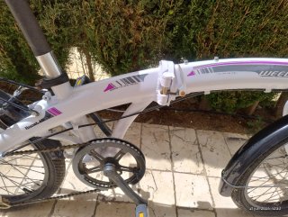 Bicicleta plegable WEED casi sin uso
